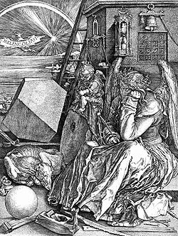 Melencolia I, 1514, Albrecht Drer engraving