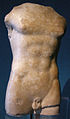 torso di kouros , inizi V secolo a.C.