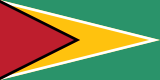 Handelsflagge von Guyana