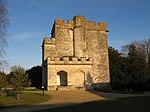 Castle Keep in the Grounds of Newton Park