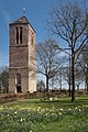 Nijemirdum, le tour de l'église de Nijemirdum