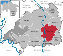 Northeim – Mappa