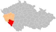 Klatovy District Okres klatovy.png