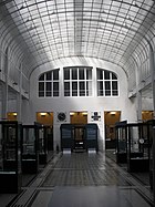 Caisse d'épargne de la poste (1906) : Salle de la caisse[pas clair].