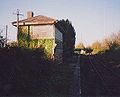 A disused signal box at Patrickswell, Ireland