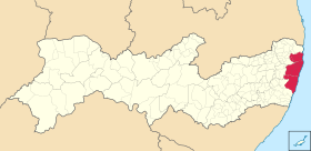 The Metropolitan Region in Pernambuco (including the former member of Goiana)