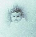 في طفولته عام 1889