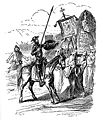 Гранвіль. Ілюстрація до роману «Дон Кіхот», 1848 р.