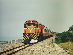 10400系列莒光號曾配屬台東機務分段，當時主要行駛於南迴線
