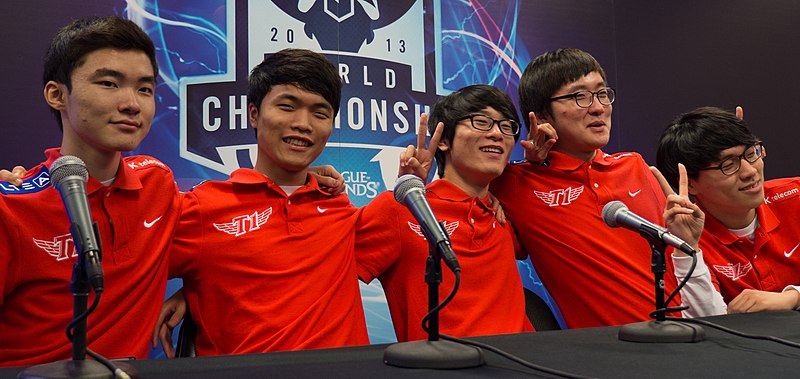 File:SK Telecom T1 at LoL World Championship 2013.jpg
