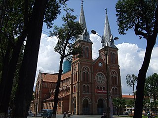 Հարավային Ասիա՝ Saigon Notre-Dame Basilicay, Հոշիմին, Վիետնամ