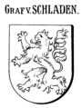 Герб на графовете фон Шладен