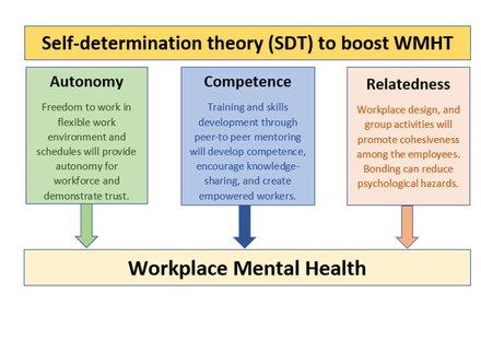 Diagram modified for WMHT; based on Self-determination theory by Deci and Ryan (1985)