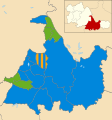 2021 results map