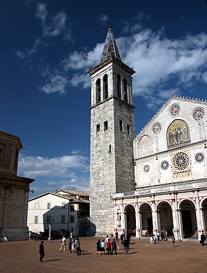 English: The cathedral of Santa Maria dell'Ass...