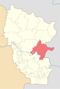 Poziția localității Stanîcino-Luhanske