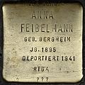 Stolperstein für Anna Feibelmann (Kurfürstenstraße 18)