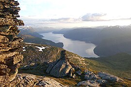 Hornindalsvatn, Norwegen, tiefster See