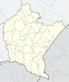 Mapa lokalizacyjna województwa podkarpackiego