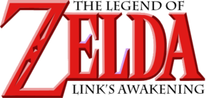 Logotype for "The Legend of Zelda: Link's Awakening".