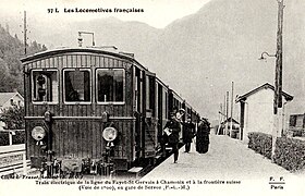 Image illustrative de l’article Gare de Servoz