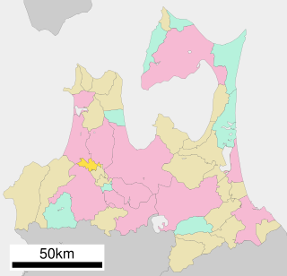 鶴田町位置図