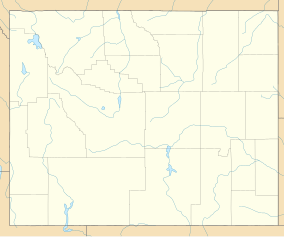 Map showing the location of Taman Nasional Grand Teton