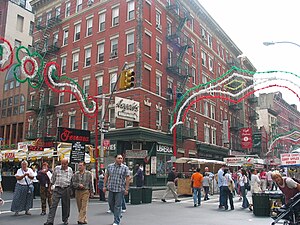 Feast of San Gennaro in New York.