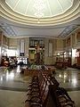 The Grand Hall with the fountain.