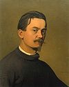 Autoportrait de Félix Vallotton, 1897, à l'âge de trente-deux ans