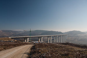 Autobahnviadukt Aciliu