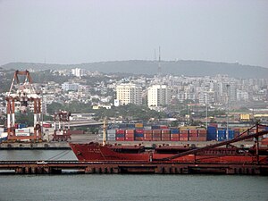 Visakhapatnam view from Vizag seaport.JPG