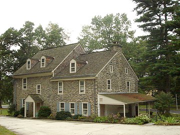 The Wall House from the rear