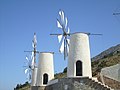 Molins de Creta (Grècia) amb veles triangulars