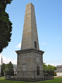 Wyoming Monument, burial site for Battle of Wyoming casualties