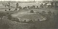 Židovský hřbitov na vrchu Mělce u Loun kolem roku 1900