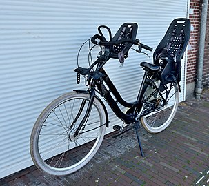 Велосипед для 2 детей пассажиров
