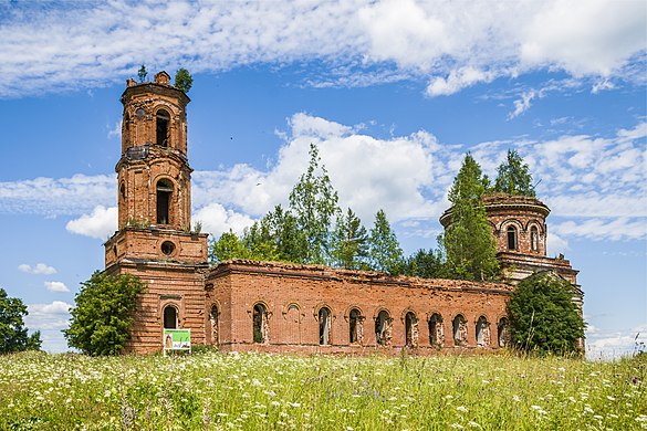 41. Ильинская церковь, Балахна, Котельничский район, Кировская область Автор — Ele-chudinovsk