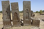 Grabsteine von Ahlat, der urartischen und osmanischen Zitadelle