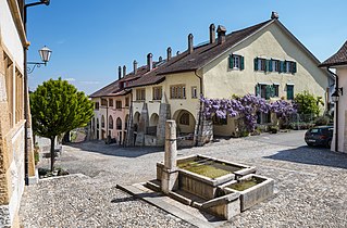 Obere Altstadt aus Blickrichtung Schloss