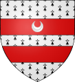 The arms of Nugent