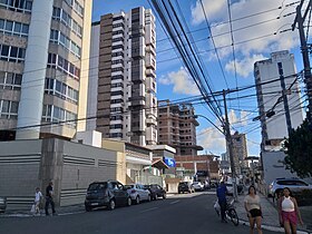 Avenida Nações Unidas, no centro da cidade