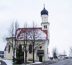 Skyline of Balzhausen