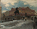 Аничковият мост в Санкт Петербург (преди 1914)