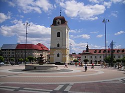 Praça principal de Brezno