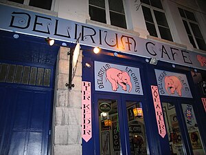 English: Exterior of Délirium Café