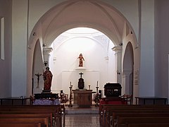 Intérieur de l'église.