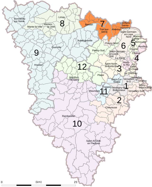 Carte de la circonscription