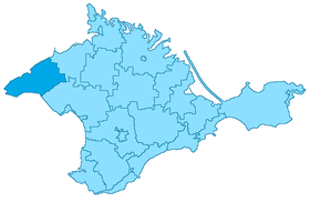 Localisation de Raïon de Tchornomorské