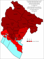 Етнічний склад Чорногорії за общинами та містами (1948)
